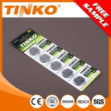 TINKO coincell CR2016 5pcs/blister 10pcs/blister OEM welcomed CR2032/CR2025/CR2016